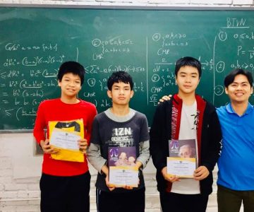 Học sinh đạt thành tích tốt trong kì Kiểm Tra