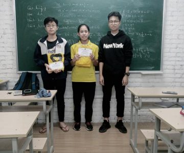 Học sinh đạt thành tích tốt trong kì Kiểm Tra