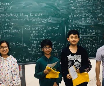 Học sinh đạt thành tích tốt trong kì Kiểm Tra