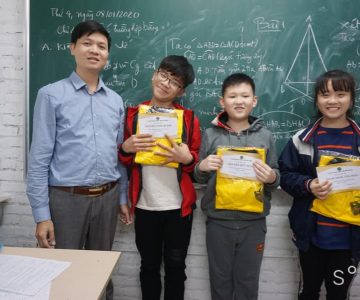 Học sinh đạt thành tích tốt trong kì Kiểm Tra