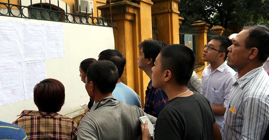 HÀ NỘI CÔNG BỐ ‘TỈ LỆ CHỌI’ VÀO LỚP 10 THPT CÔNG LẬP