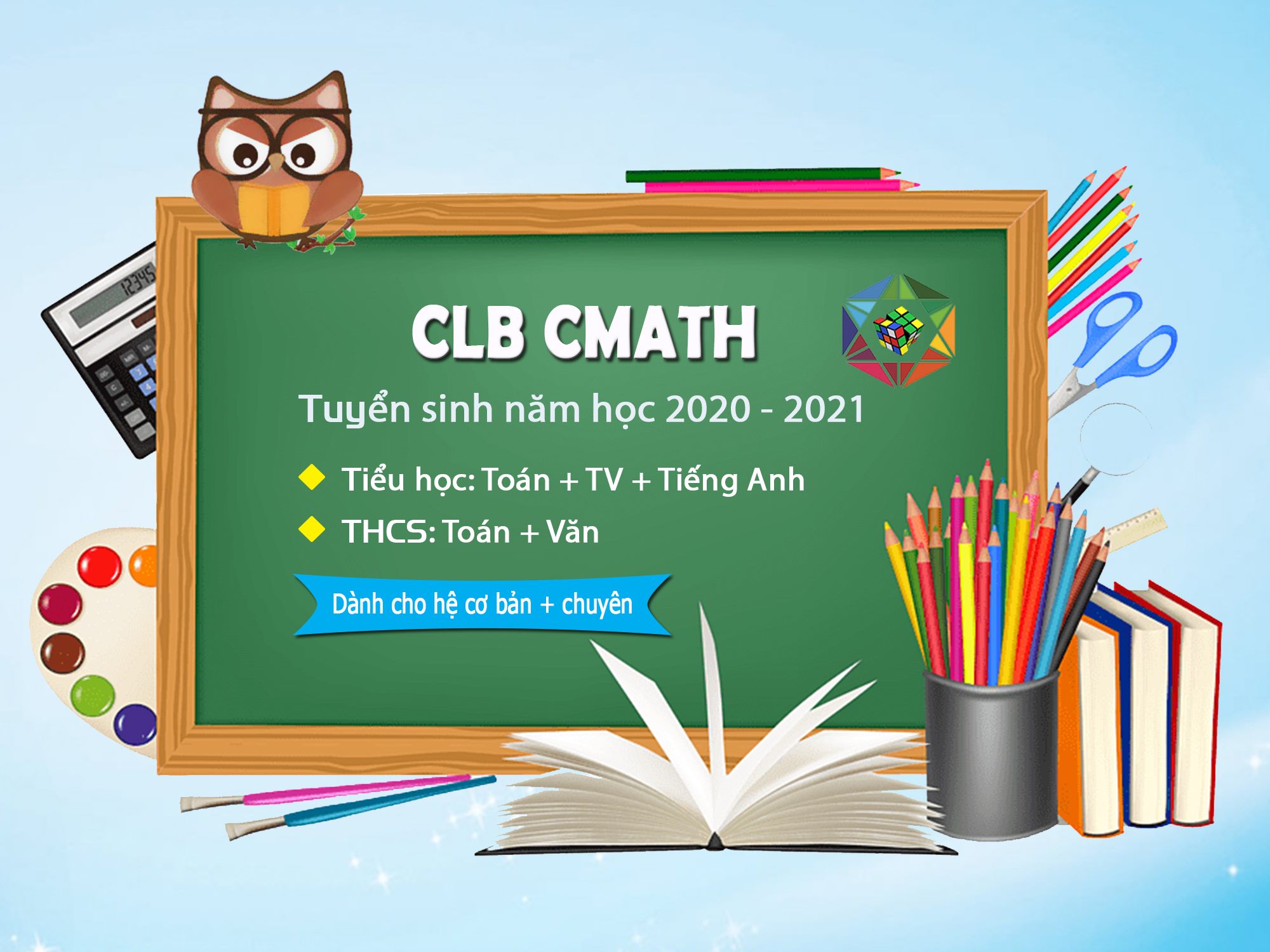 ?? Giúp con nâng cao kiến thức, tư duy giải Toán với khóa học toán tại CMath
