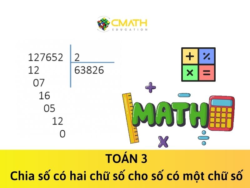 Kiến thức chia số có hai chữ số cho số có một chữ số Toán lớp 3