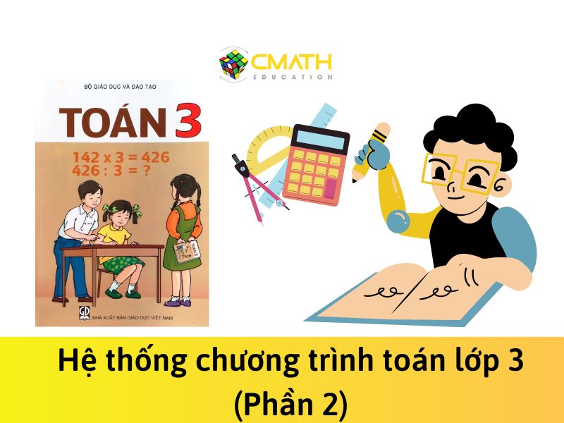 Hệ thống chương trình toán lớp 3 hiện hành (Phần 2)