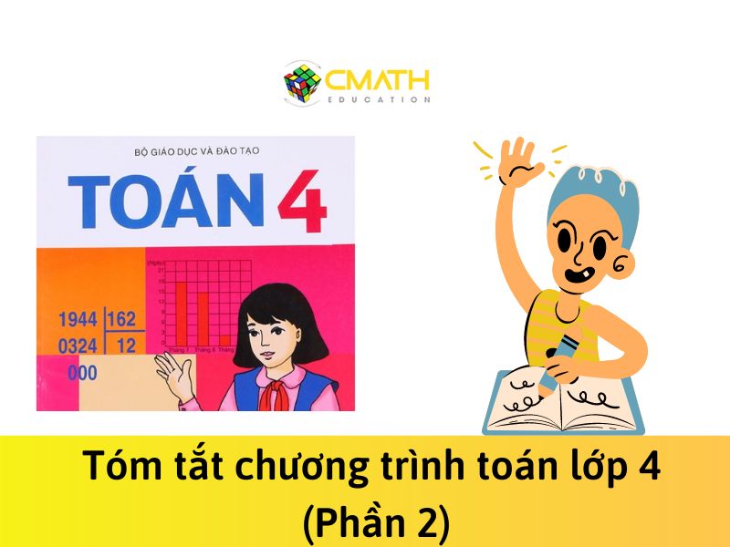 Tóm tắt chương trình toán lớp 4 hiện hành (Phần 2)