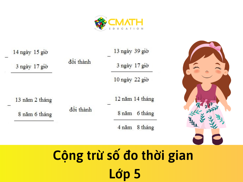 Nằm lòng công thức cộng trừ số đo thời gian lớp 5
