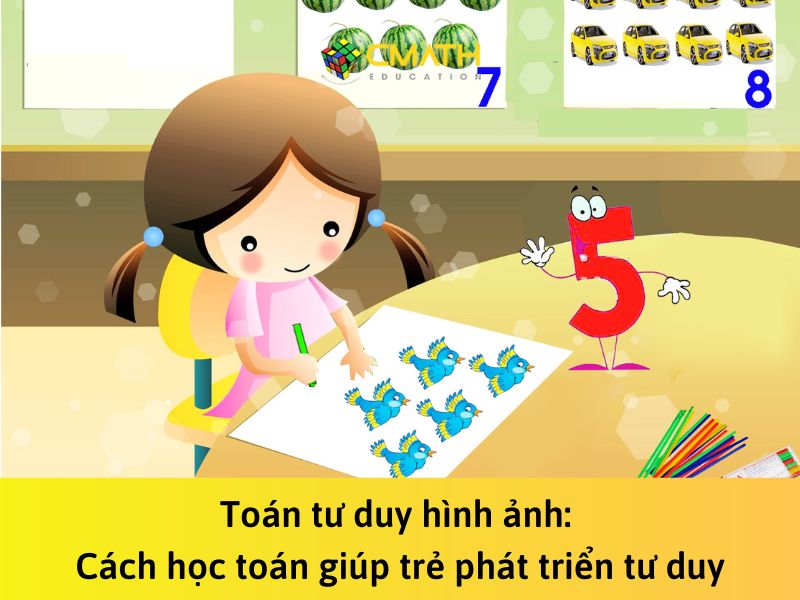 Toán tư duy hình ảnh: Cách học toán giúp trẻ phát triển tư duy