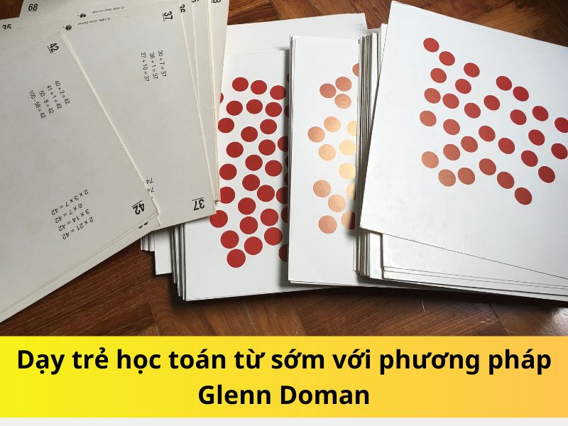 Dạy trẻ học toán từ sớm với phương pháp Glenn Doman