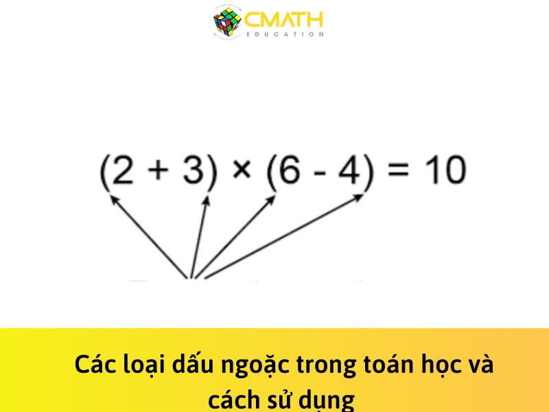 Tổng hợp các loại dấu ngoặc trong toán học