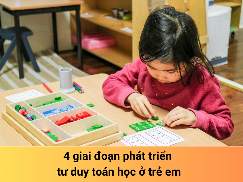 4 giai đoạn phát triển tư duy toán học ở trẻ em – Cha mẹ cần biết để dạy con đúng cách