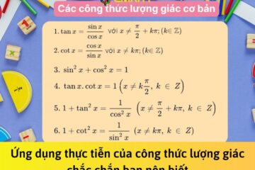 Ứng dụng thực tiễn của công thức lượng giác chắc chắn bạn nên biết