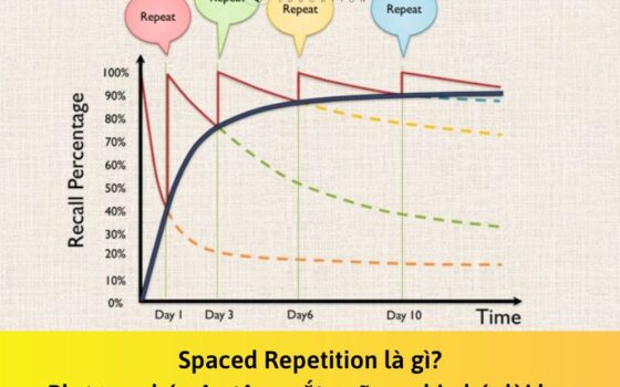 Spaced Repetition là gì? Phương pháp ôn tập ngắt quãng giúp bạn ghi nhớ dài hạn
